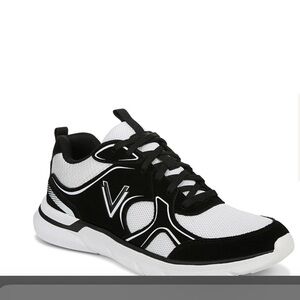 NIB Vionic  23Walk 2.0 black and white athletic shoe Parkside -